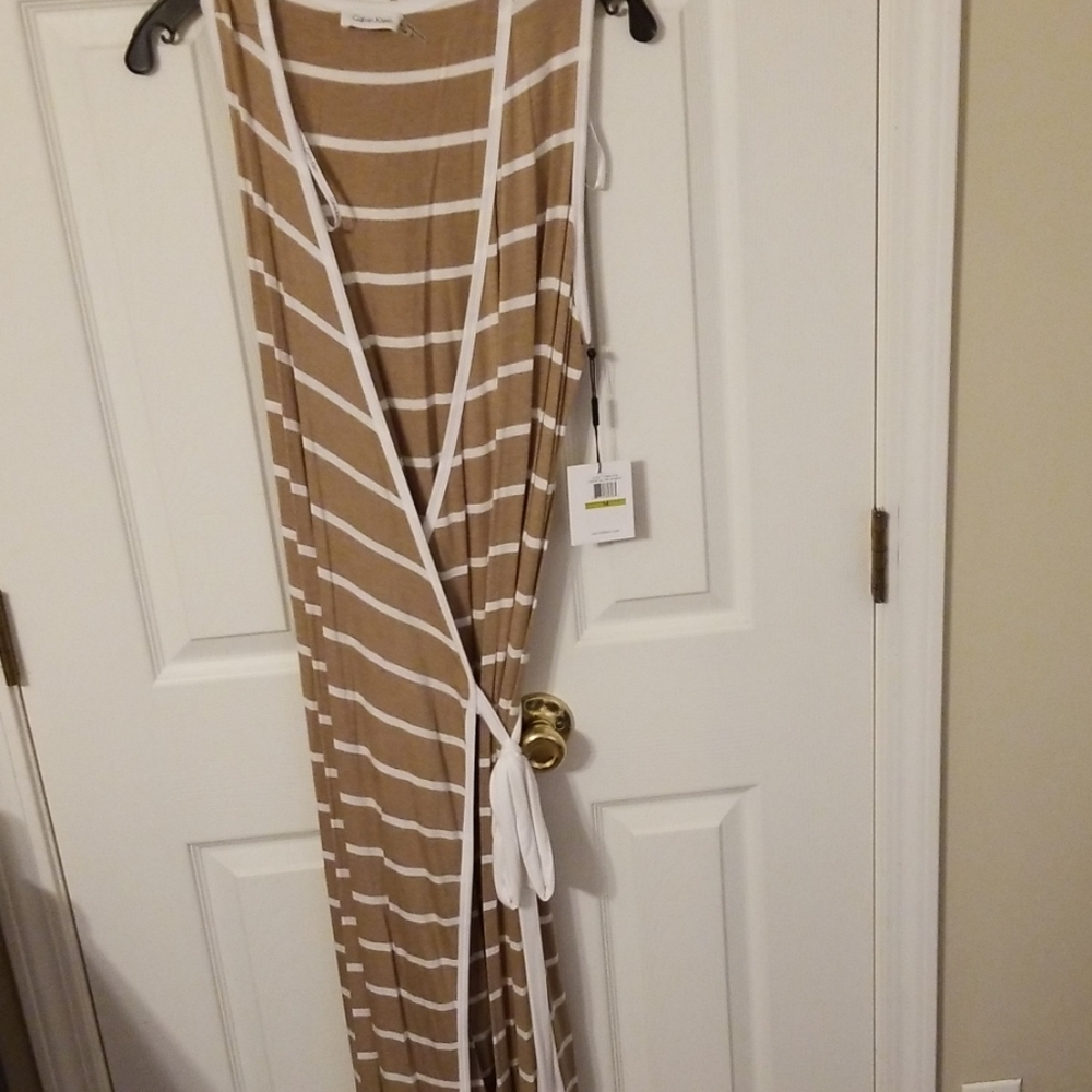 NEW - WITH TAGS Calvin Klein Maxi Dress
